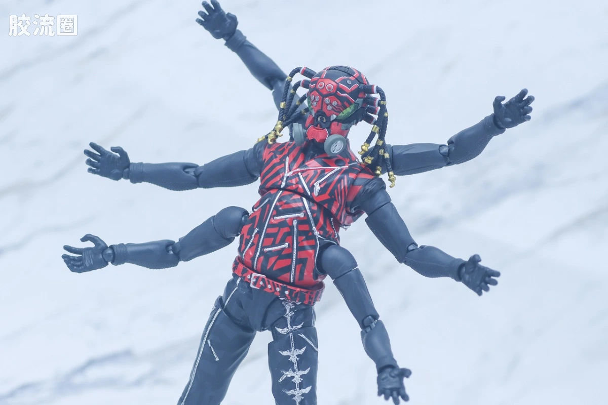 SHF 假面骑士限定版 蜘蛛改造人-01 (新·假面骑士) - 图片